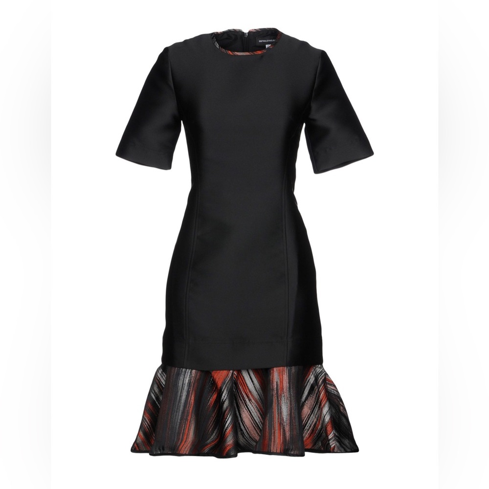 Ostwald Helgason black mini dress